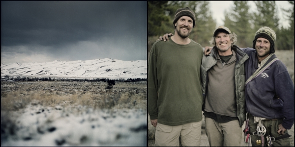 John, Dave and Pete, Climbers, Colorado, USA, 2011