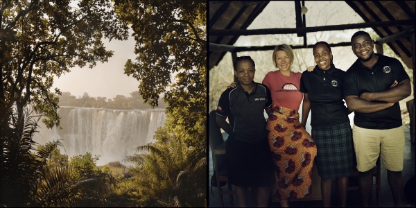 Irene, Kristina, Lorraine and Musi, World Bicycle Relief, Hwange, Zimbabwe, 2022
